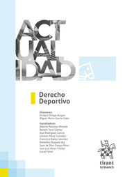 Derecho deportivo. 9788413367231