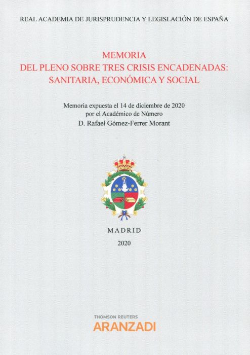 Memoria del pleno sobre crisis encadenadas: sanitaria, económica y social