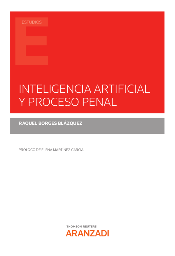 Inteligencia artificial y proceso penal 