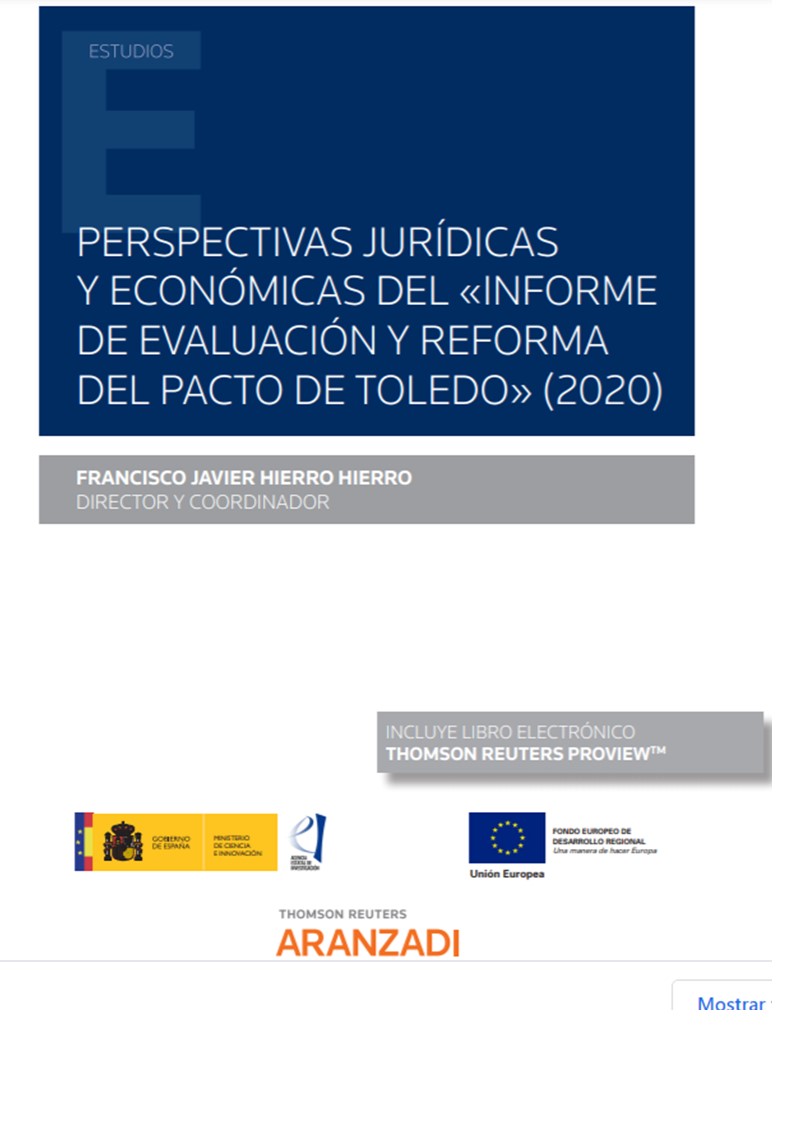 Perspectivas jurídicas y económicas del Informe de Evaluación y Reforma del Pacto de Toledo