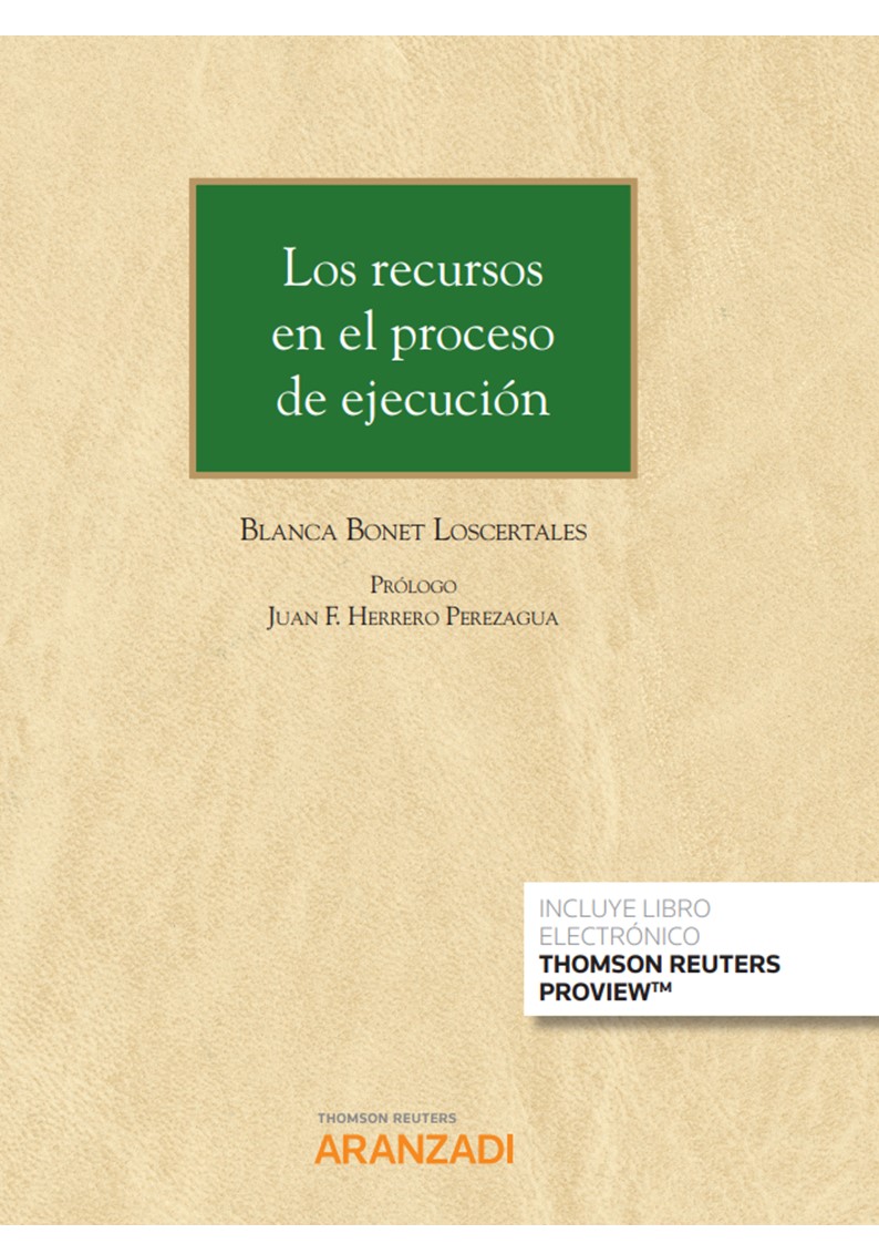 Los recursos en el proceso de ejecución