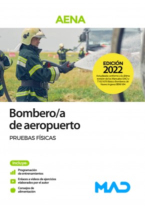 Bombero/a de aeropuerto AENA. Pruebas físicas. 9788414261514