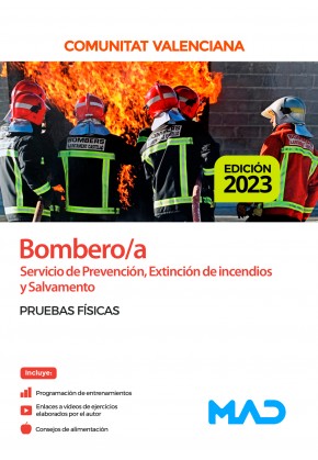 Bombero/a del Servicio de Prevención, Extinción de Incendios y Salvamento. Generalitat Valenciana. Pruebas psicotécnicas y de personalidad. 9788414271483