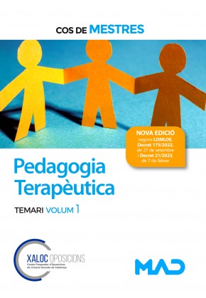 Cos de Mestres. Pedagogia Terapèutica. Generalitat de Cataluña. Temari. Volum 1. 9788414271674