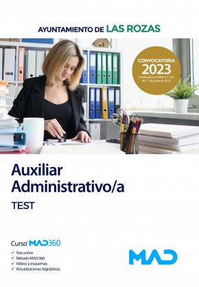Auxiliar Administrativo/a. Ayuntamiento de Las Rozas de Madrid. Test