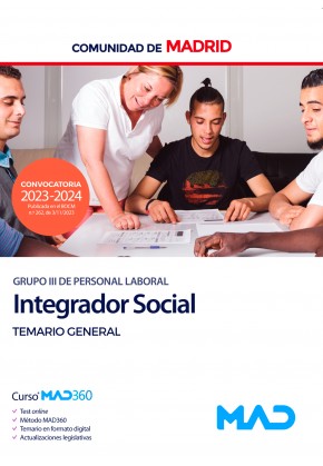 Integrador Social (Grupo III) Comunidad Autónoma de Madrid. Temario general