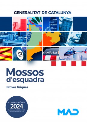 Mossos d`Esquadra. Generalitat de Cataluña. Proves físiques. 9788414287477