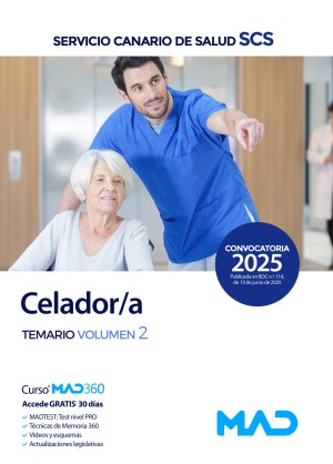 Servicio Canario de Salud. Celador/a. Temario. Volumen 2