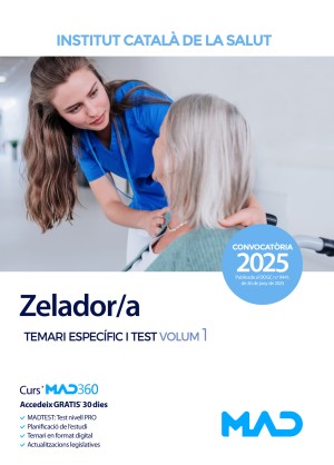 Instituto Catalán de la Salud (ICS) Zelador/a. Temari Específic. Volum 1 i test