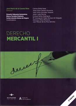 Derecho mercantil. Tomo I