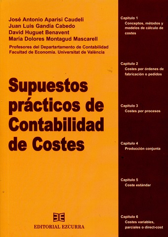 Supuestos prácticos de Contabilidad de Costes