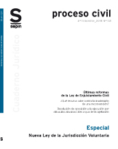 Especial Nueva Ley de Jurisdicción Voluntaria
