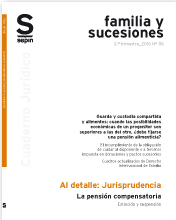 La pensión compensatoria. Extinción y suspensión