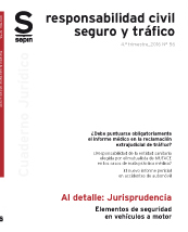 Elementos de seguridad en vehículos a motor