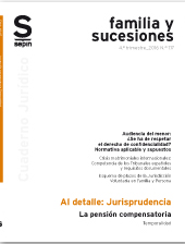 La Pensión Compensatoria. Temporalidad