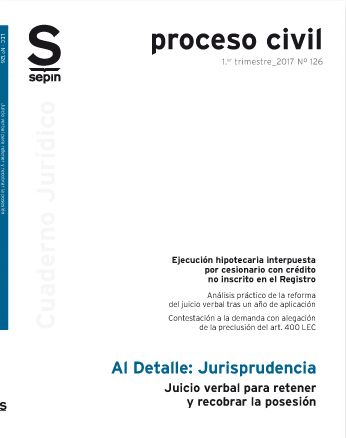 Juicio verbal para retener y recobrar la posesión