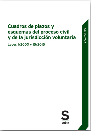 Cuadros de plazos y Esquemas del Proceso Civil y de la Jurisdicción Voluntaria. Ley 1/2000 y Ley 15/2015