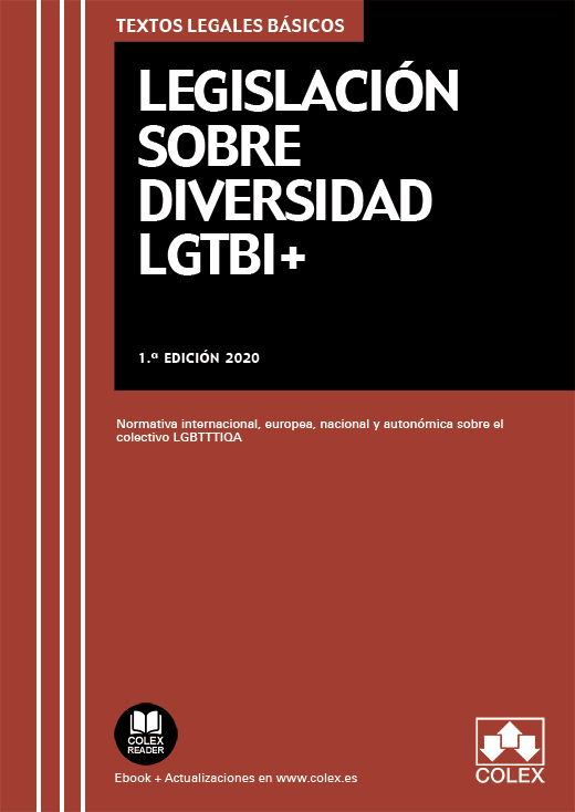 Legislación sobre diversidad LGTBI+. 9788418025471