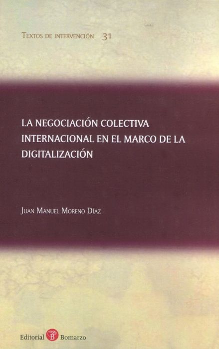La negociación colectiva internacional en el marco de la digitalización