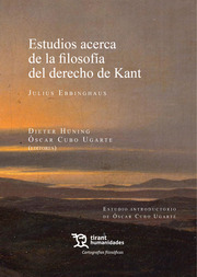 Estudios acerca de la filosofía del derecho de Kant