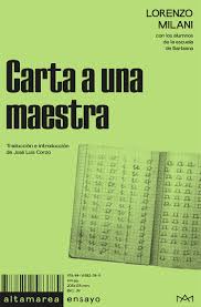 Carta a una maestra. 9788419583789