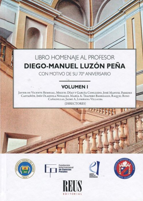 Libro Homenaje al Profesor Diego-Manuel Luzón Peña con motivo de su 70º aniversario