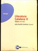 Literatura catalana II (siglos XVI-XIX)