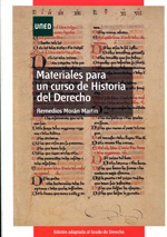 Materiales para un Curso de Historia del Derecho