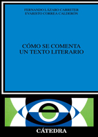 Cómo se comenta un texto literario