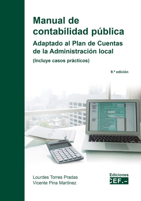Manual de contabilidad pública. Adaptación al Plan de Cuentas de la Administración local. 9788445443576