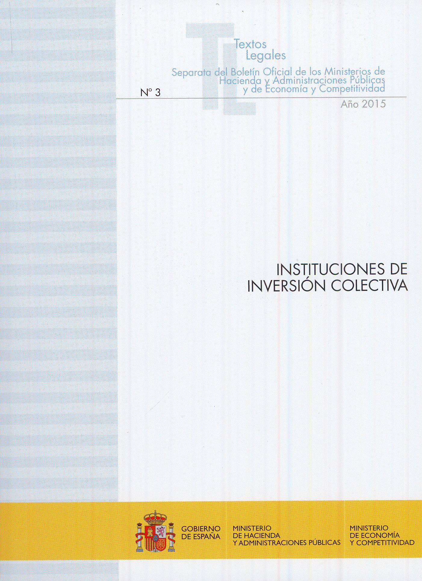 Instituciones de inversión colectiva