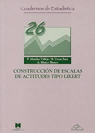 Construcciones de escalas de actitudes tipo likert