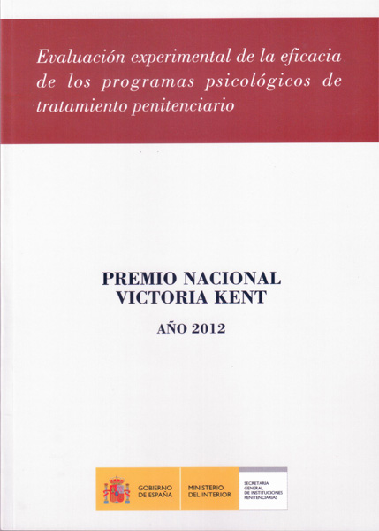 Evaluación experimental de la eficacia de los programas psicológicos de tratamiento penitenciario
