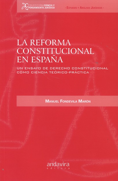 La reforma constitucional en España. 9788484089520