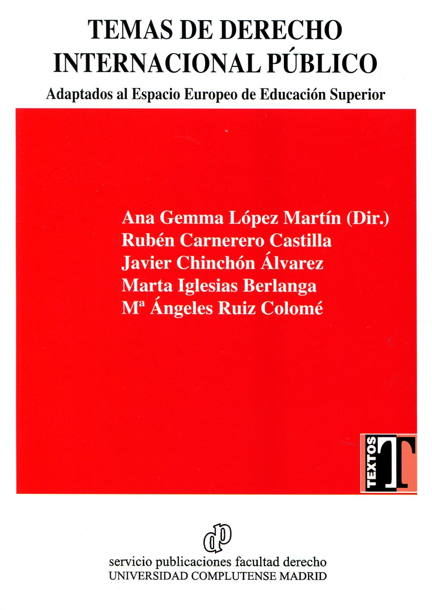 Temas de Derecho internacional público