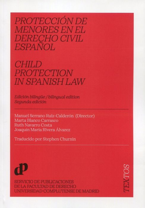 Protección de menores en el derecho civil español. 9788484812395