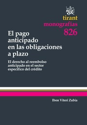 El pago anticipado en las obligaciones a plazo