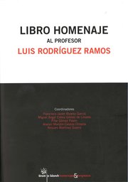 Libro Homenaje al Profesor Luis Rodríguez Ramos