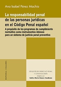La responsabilidad penal de las personas jurídicas en el  Código Penal español