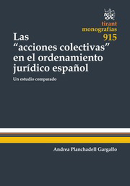 Las acciones colectivas en el ordenamiento jurídico español