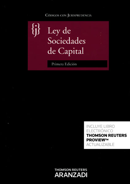 Ley Sociedades de Capital con Jurisprudencia