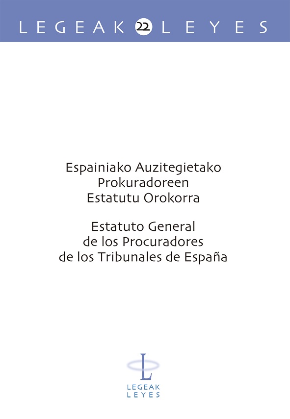 Estatuto general de los procuradores de los tribunales de España