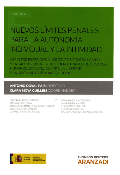 Nuevos límites penales para la autonomía individual y la intimidad