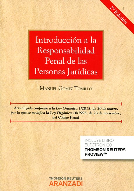 Introducción a la responsabilidad penal de las personas jurídicas 