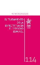 El tratamiento de la expectativa en el Derecho Español