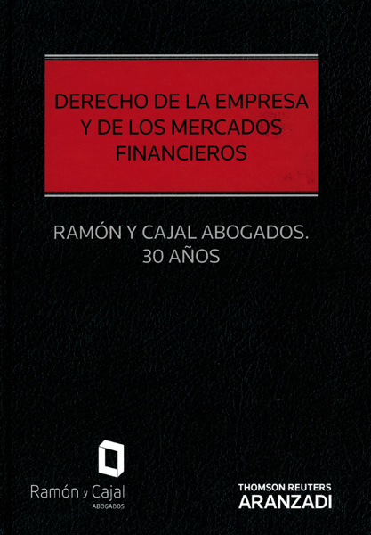 Derecho de la empresa y de los mercados financieros. 9788491353164