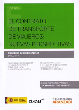 El contrato de transporte de viajeros: nuevas perspectivas 