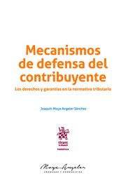 Mecanismos de Defensa del Contribuyente
