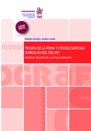 Teoría de la pena y consecuencias jurídicas del delito