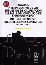 Análisis Interpretativo de los Supuestos de Calificación Culpable del Concurso de Acreedores por Incumplimientos e Incorrecciones Contables
